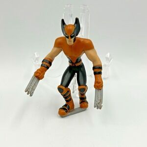 Kids Meal Marvel‎ Wolverine X-Men Evolution 3.5" Toy Figure Burger King 2001 VTG